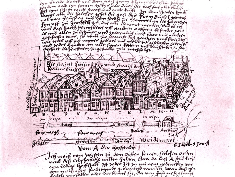 Köln - Hohe Pforte, Hermann von Weinsberg +1597, aus Chronicen und Darstellungen 50. Weinsberg II., 1576, RBA