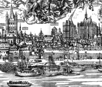 Köln - Woensam Niederländer Schiffe 1531