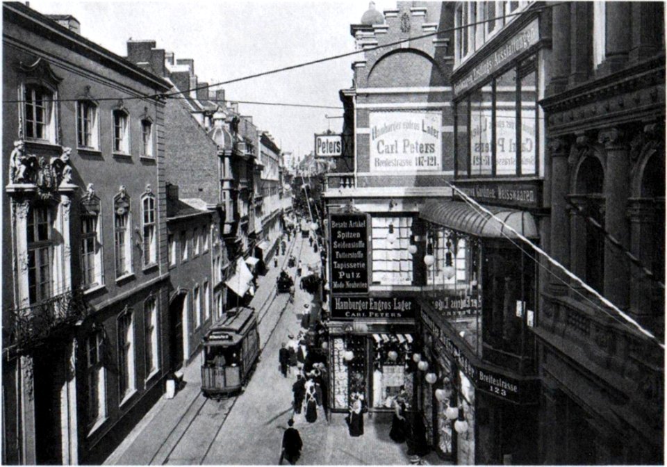 Köln Breite Straße ca. 1903