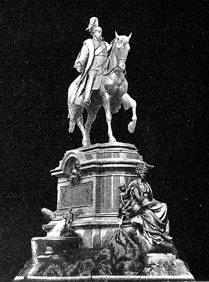 Köln Denkmal Kaiser Wilhelm I (1897)