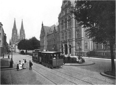 Köln Justizgebäude Appellhofplatz 1902
