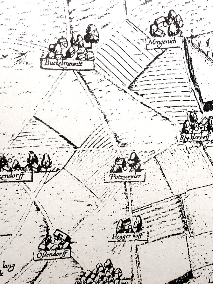 Köln - Karte Abraham Hogenberg - Ehrenportzer Schweidt 1609 I