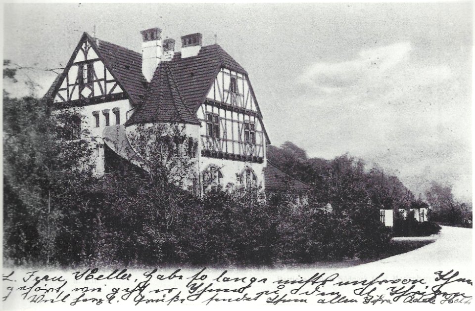 Köln Südpark-Restaurant Südwestansicht 1905