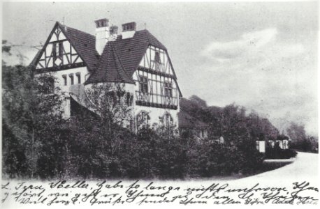 Köln Südpark-Restaurant Südwestansicht 1905 photo