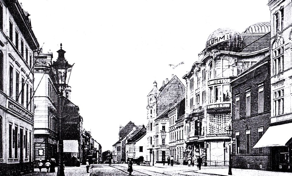 Köln - Neusser Straße 242-246, Kaufhaus Bluhm, um 1910, RBA