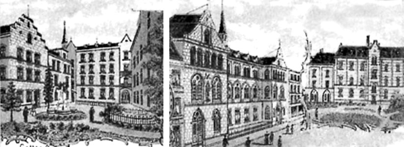 Köln - Severinstraße 71-73, Augustinerinnen, um 1890, RBA