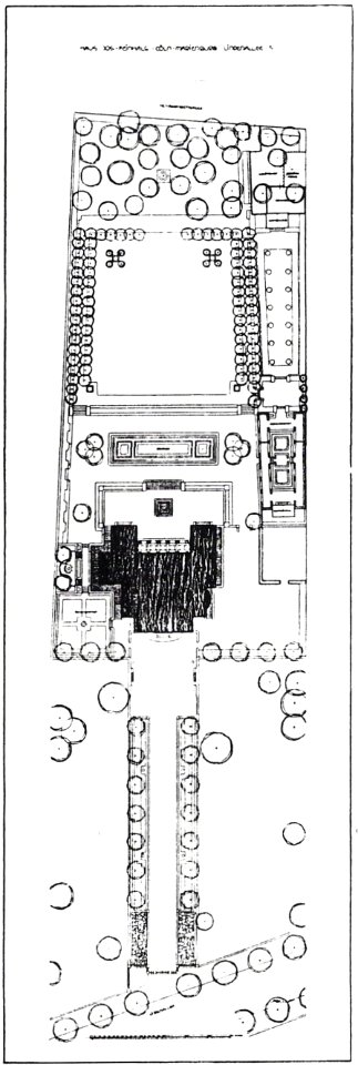 Köln-Marienburg Haus Feinhals Situationsplan 1911