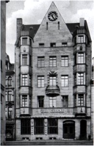 Köln Glockengasse 32–36 Brauhaus Zur Glocke ca. 1913