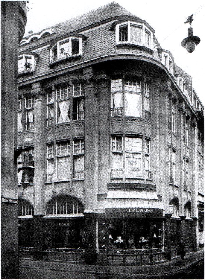 Köln Hohe Straße 121–123 Haus J. V. Damm