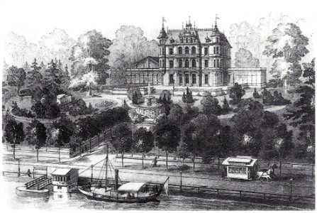Köln-Marienburg Marienburg Werbung 1892
