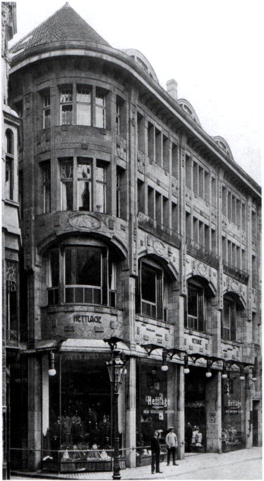 Köln Schildergasse 38–42 Geschäftshaus Hettlage ca. 1907