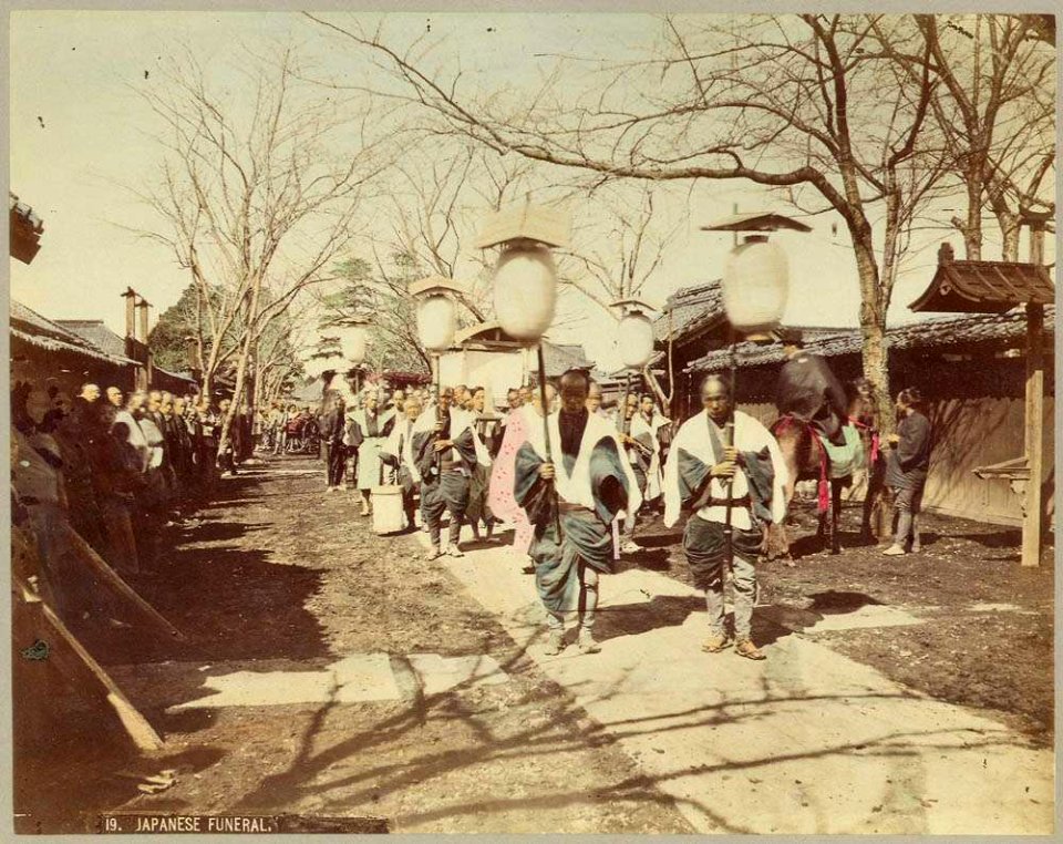 Kusakabe Kimbei - 19 Japanese Funeral