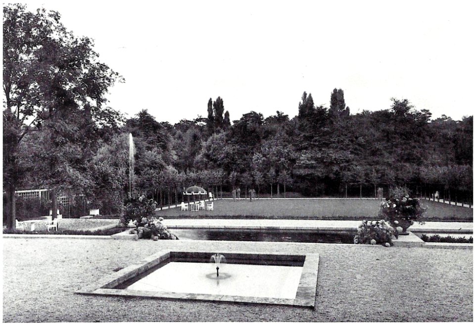 Köln-Marienburg Haus Feinhals Garten 1911