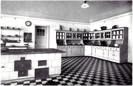 Köln-Marienburg Haus Feinhals Küche 1911