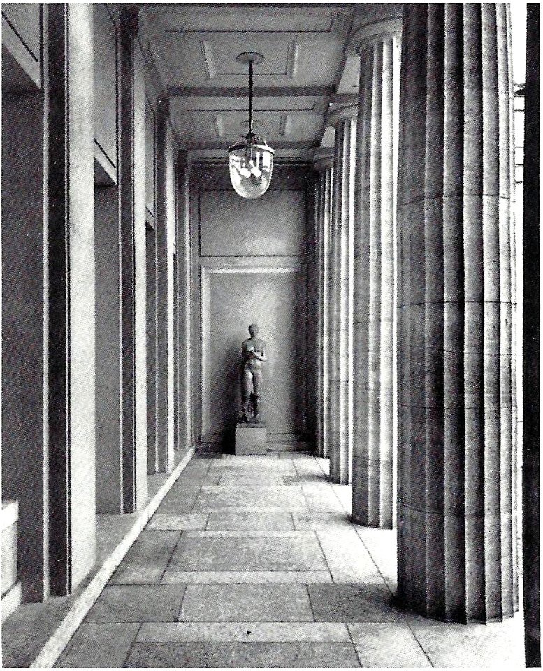Köln-Marienburg Haus Feinhals Säulenhalle 1911