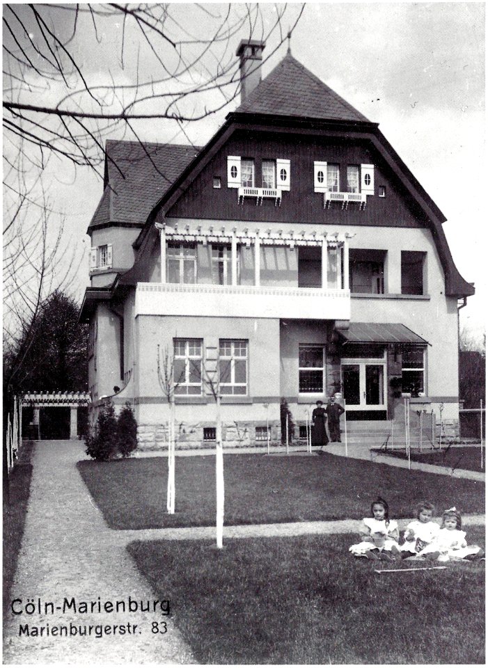 Köln-Marienburg Marienburger Straße 27 1912