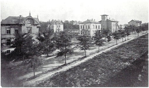 Köln-Marienburg Marienburger Straße um 1890