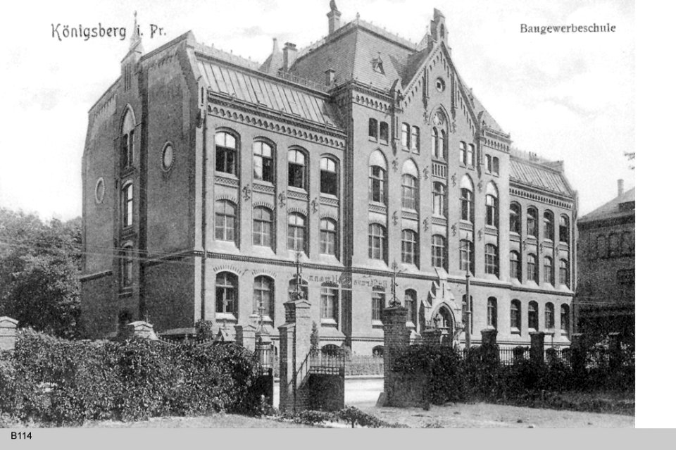 Königsberg Baugewerkschule