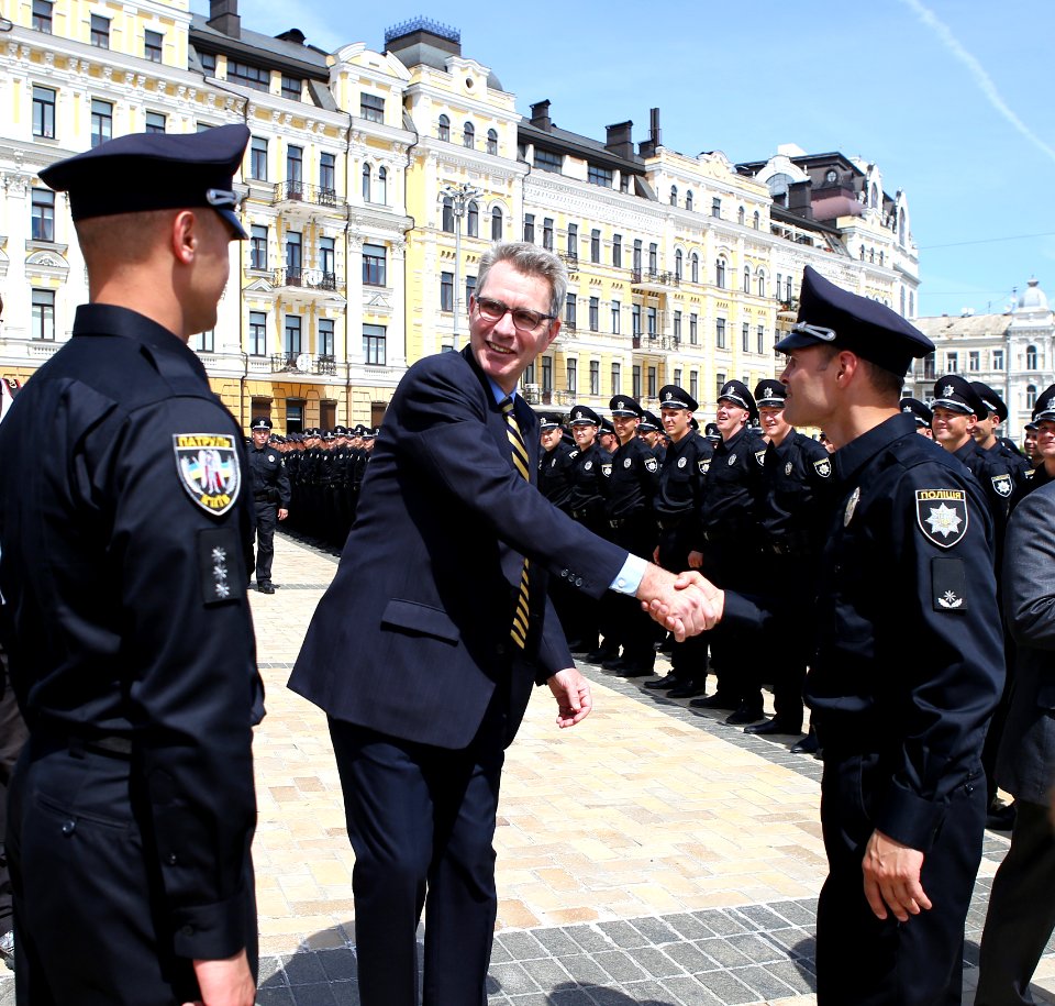 Kyiv Patrol Police Oath Ceremony, July 4, 2015 (18784333984)