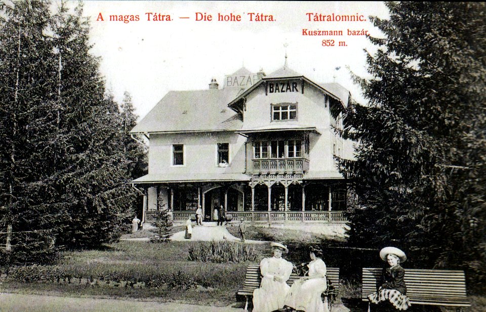Kuszmannov bazár Tatranská Lomnica