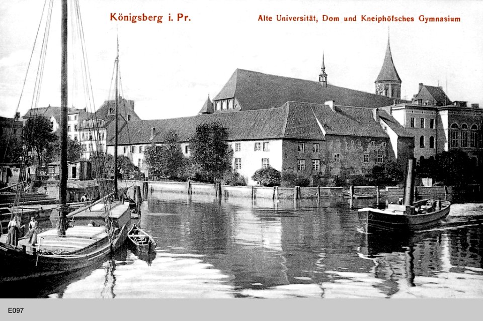 Königsberg Кнайпхоф и университет