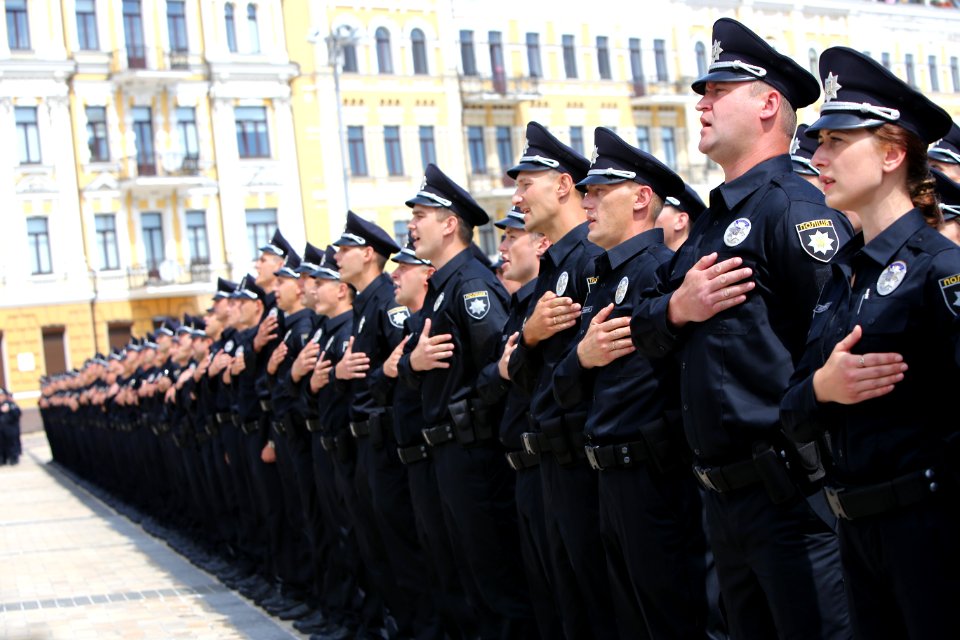 Kyiv Patrol Police Oath Ceremony, July 4, 2015 (19219254050)