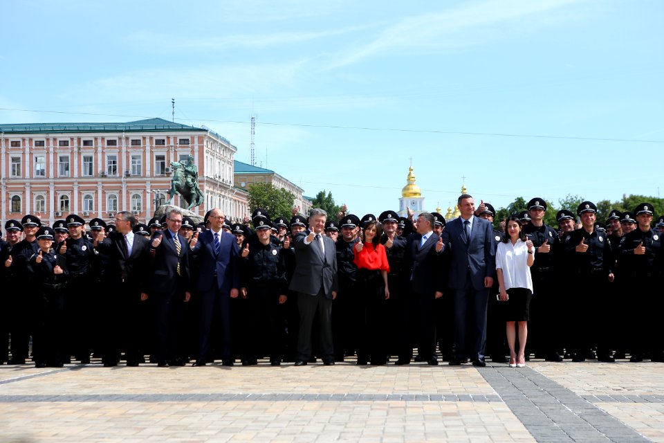 Kyiv Patrol Police Oath Ceremony, July 4, 2015 (19219258970)