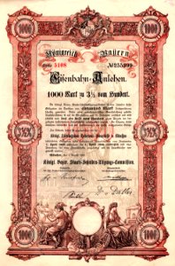 Königreich Bayern Eisenbahn-Anlehen 1902