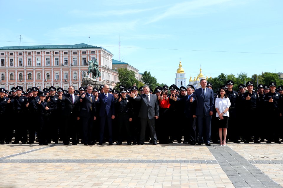Kyiv Patrol Police Oath Ceremony, July 4, 2015 (19219269318)
