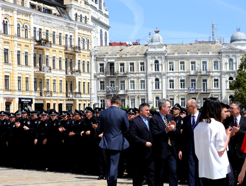 Kyiv Patrol Police Oath Ceremony, July 4, 2015 (19220653659)