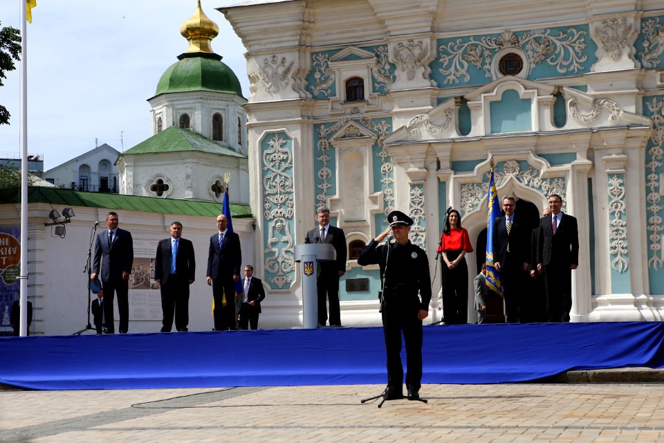 Kyiv Patrol Police Oath Ceremony, July 4, 2015 (19380774746)