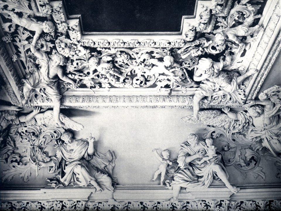 Königsberg, Kneiphöfisches Rathaus, Decke im Magistrats-Sitzungssaal (3)