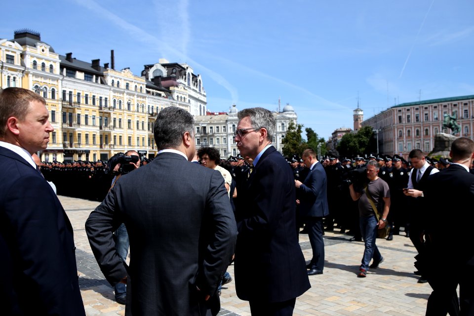 Kyiv Patrol Police Oath Ceremony, July 4, 2015 (19406847275)