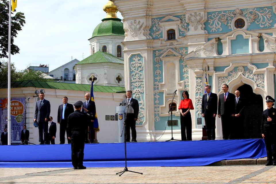Kyiv Patrol Police Oath Ceremony, July 4, 2015 (19406850385)