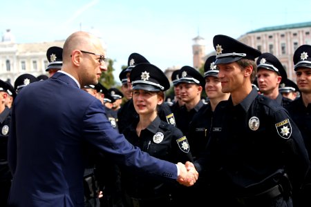 Kyiv Patrol Police Oath Ceremony, July 4, 2015 (19406860295)