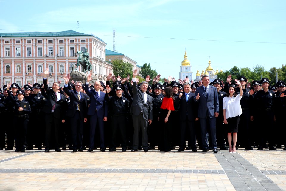 Kyiv Patrol Police Oath Ceremony, July 4, 2015 (19410993791)