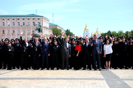 Kyiv Patrol Police Oath Ceremony, July 4, 2015 (19410993791)