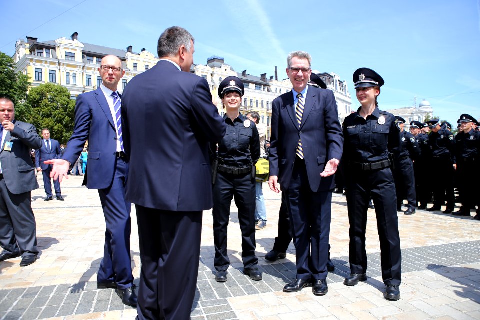Kyiv Patrol Police Oath Ceremony, July 4, 2015 (19411000241)