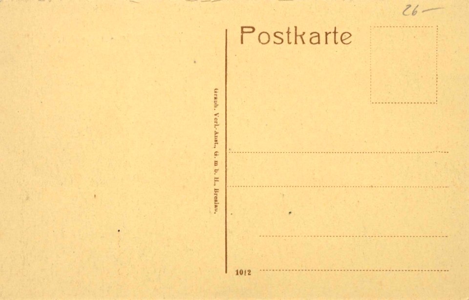 Königshütte, Schlesien - Kaiserstraße (2) (back) (Zeno Ansichtskarten)