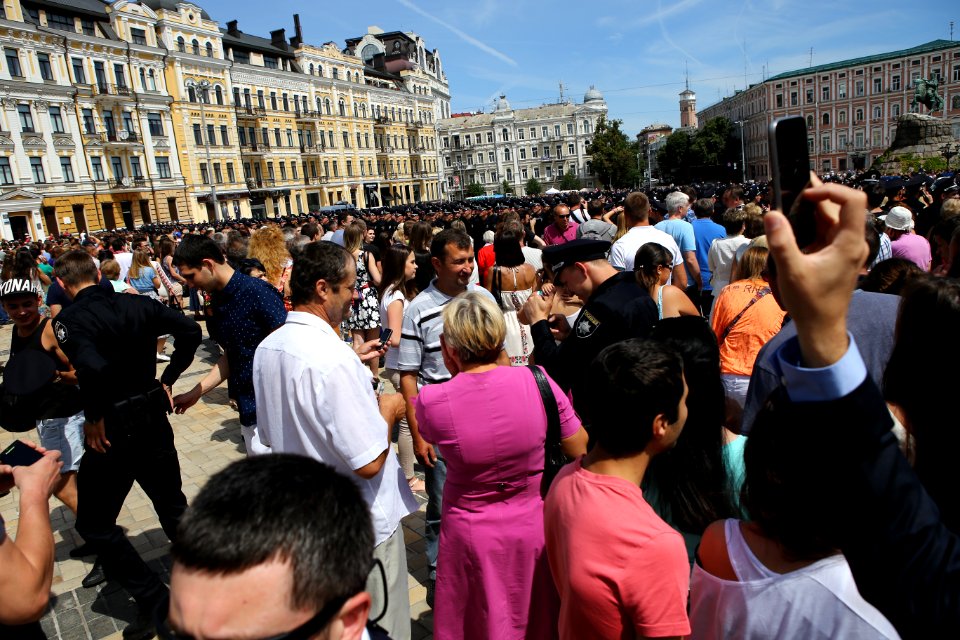 Kyiv Patrol Police Oath Ceremony, July 4, 2015 (19411008131)