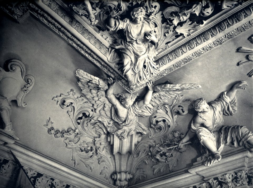 Königsberg, Kneiphöfisches Rathaus, Decke im Magistrats-Sitzungssaal (5)