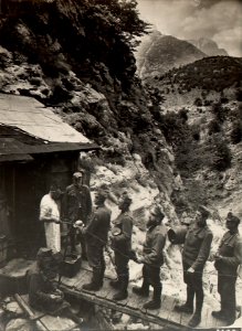 Küche der Positions Batterie Nro. 36 im Graben zwischen JAVORCEK und KOZI BREG. Aufgenommen am 11.Juli 1916. (BildID 15479431)