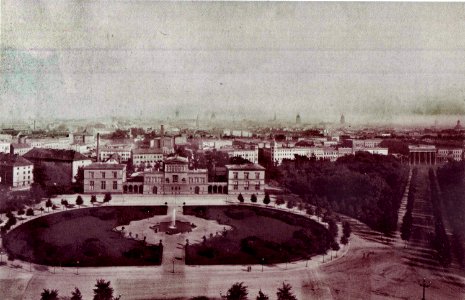 Königsplatz Berlin, um 1880