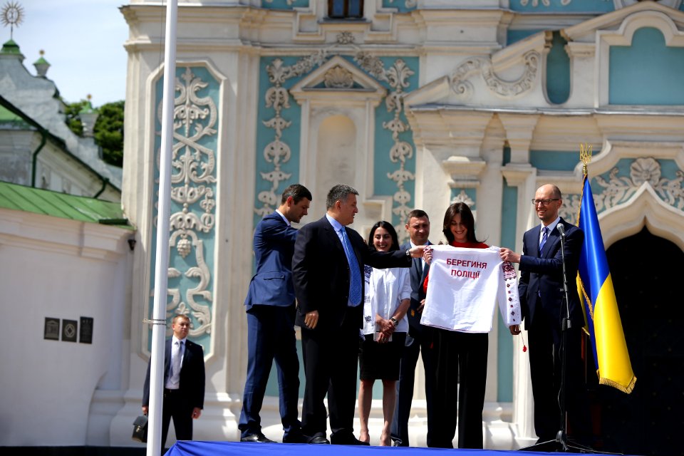 Kyiv Patrol Police Oath Ceremony, July 4, 2015 (19219252440)