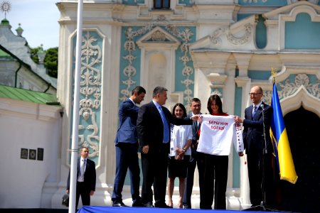 Kyiv Patrol Police Oath Ceremony, July 4, 2015 (19219252440)