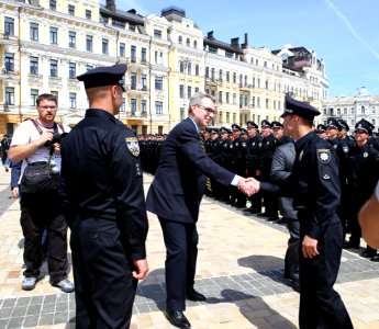 Kyiv Patrol Police Oath Ceremony, July 4, 2015 (19219256590)