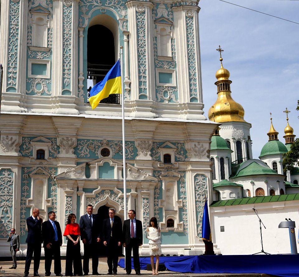 Kyiv Patrol Police Oath Ceremony, July 4, 2015 (19219265080)