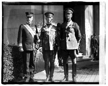 L to R- Adml. Bruson, Genrl. Crowder, Col. Rhodes LCCN2016827220