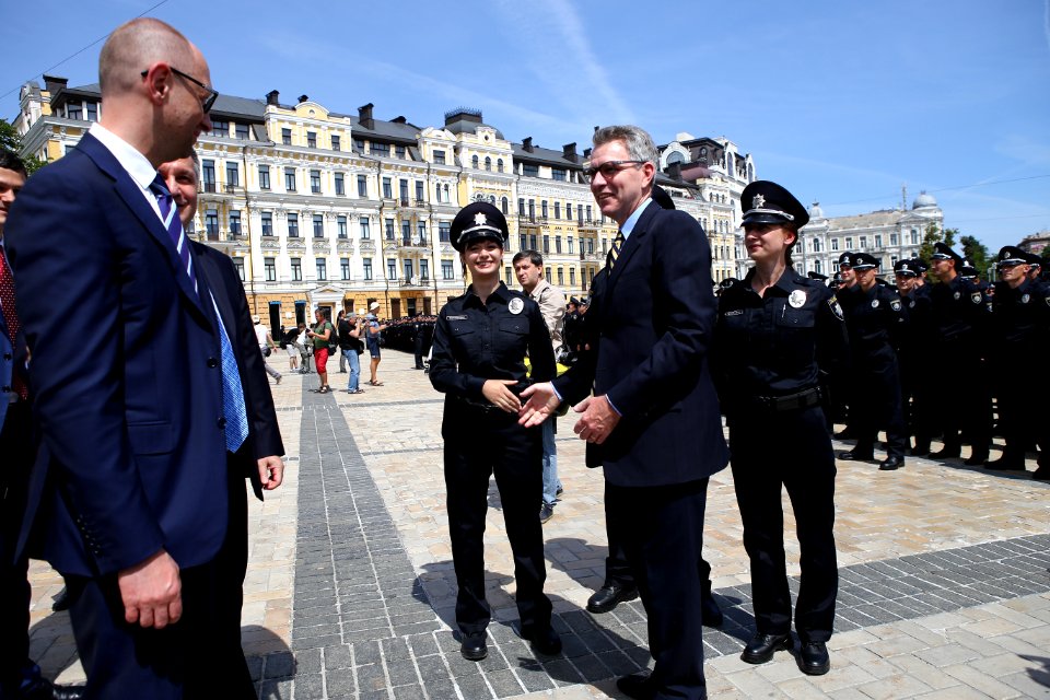 Kyiv Patrol Police Oath Ceremony, July 4, 2015 (19219268528)