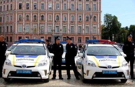 Kyiv Patrol Police Oath Ceremony, July 4, 2015 (19219271978)